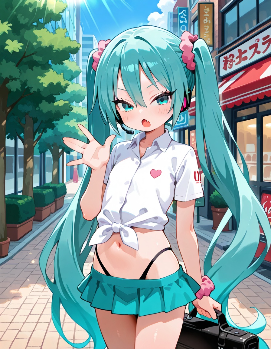 18枚目 【二次】コギャルミク-初音ミク画像【エロ】 その01