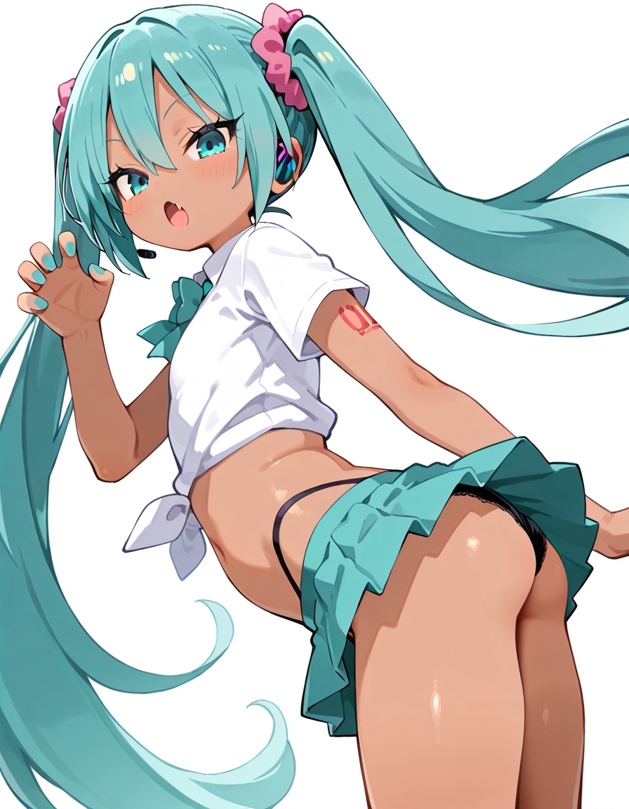 15枚目 【二次】コギャルミク-初音ミク画像【エロ】 その01