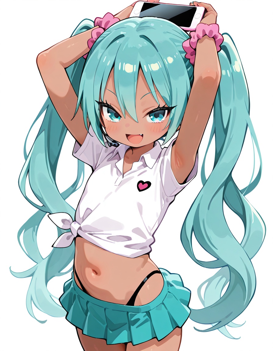 14枚目 【二次】コギャルミク-初音ミク画像【エロ】 その01