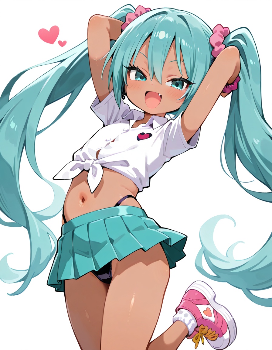 10枚目 【二次】コギャルミク-初音ミク画像【エロ】 その01