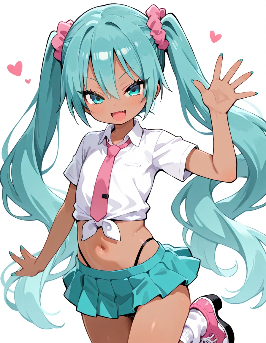 09枚目 【二次】コギャルミク-初音ミク画像【エロ】 その01