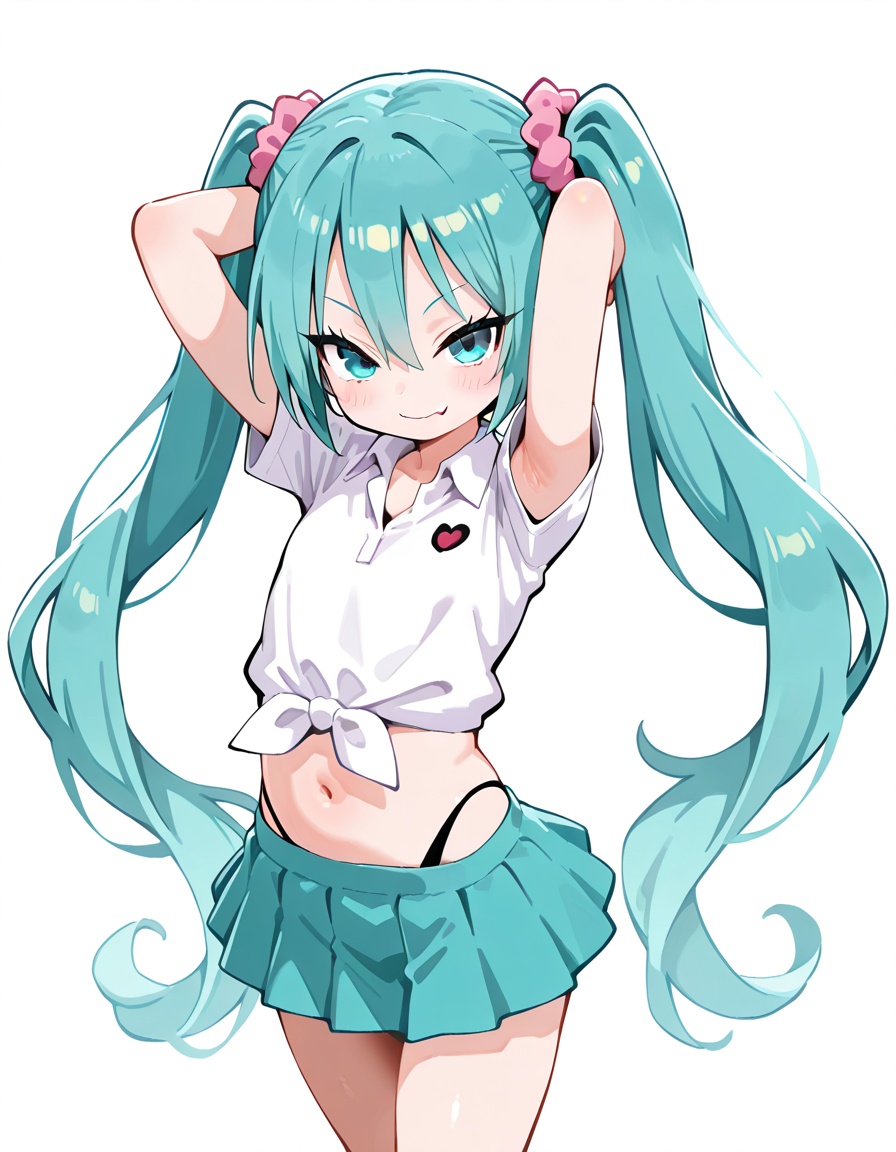 05枚目 【二次】コギャルミク-初音ミク画像【エロ】 その01