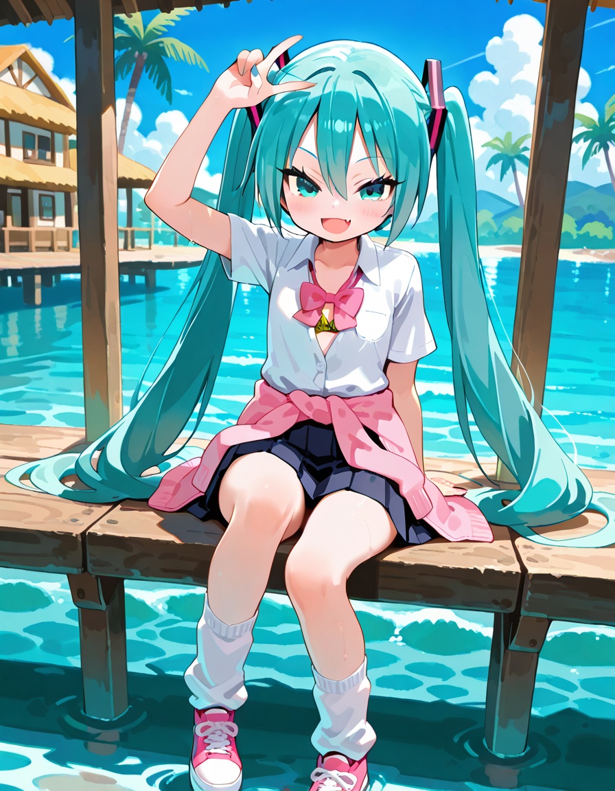 20枚目 【二次】コギャルミク-初音ミク画像【エロ】 その02