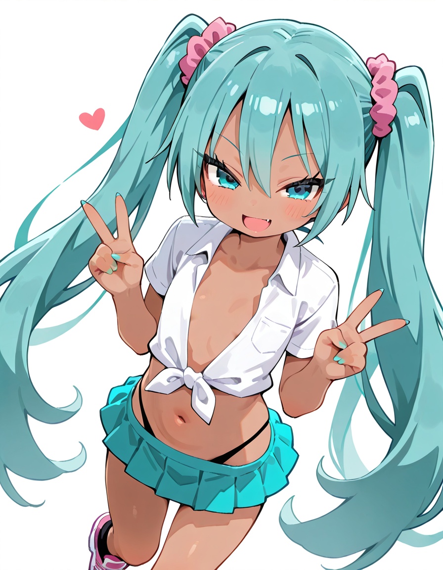 16枚目 【二次】コギャルミク-初音ミク画像【エロ】 その02