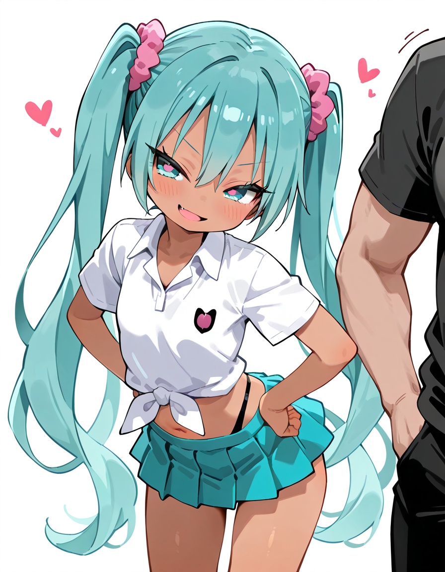 13枚目 【二次】コギャルミク-初音ミク画像【エロ】 その02