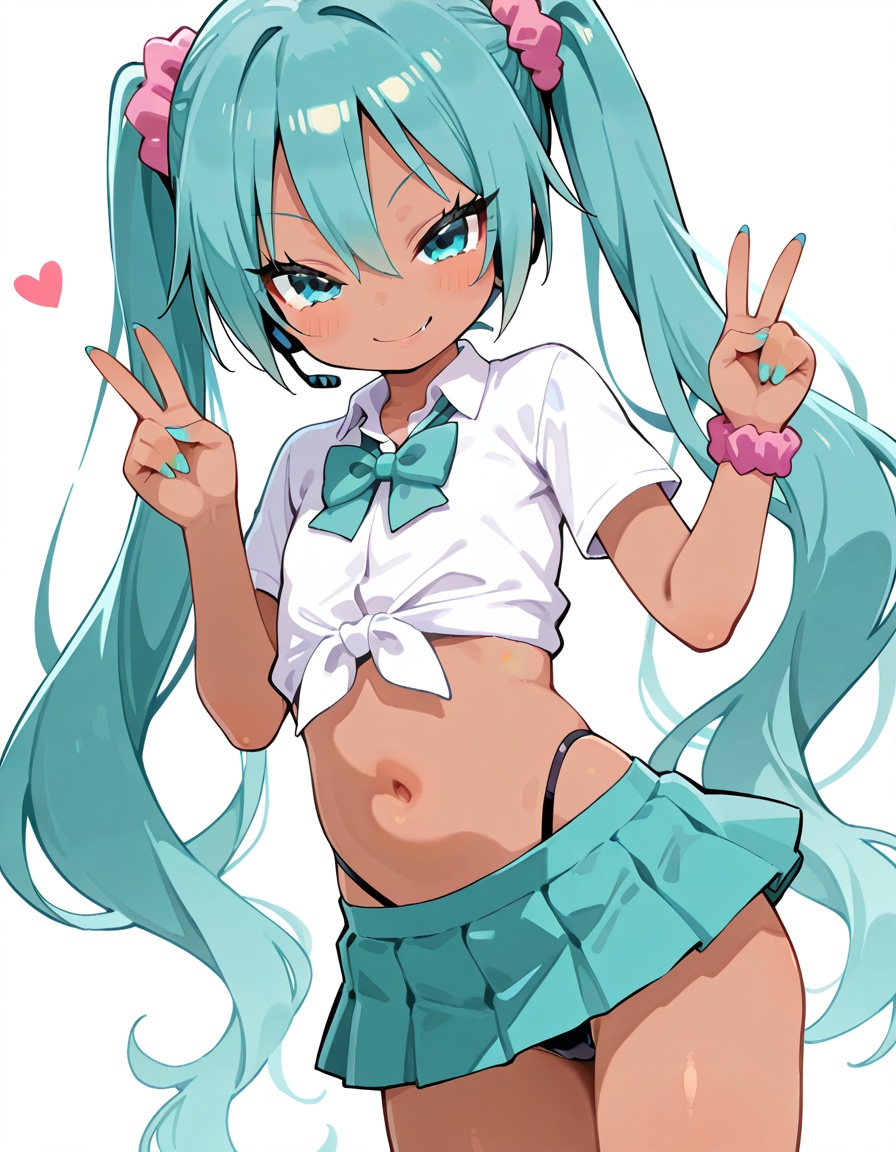 04枚目 【二次】コギャルミク-初音ミク画像【エロ】 その02