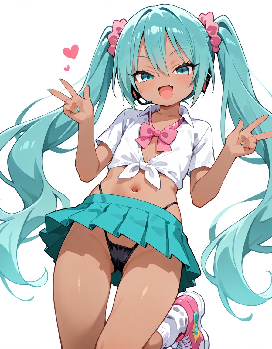 15枚目 【二次】コギャルミク-初音ミク画像【エロ】 その03