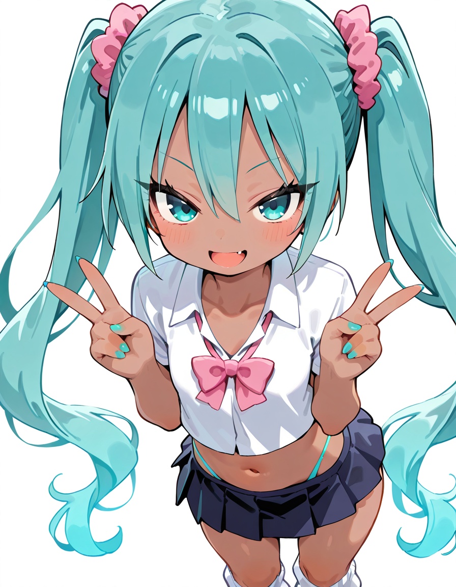 10枚目 【二次】コギャルミク-初音ミク画像【エロ】 その06